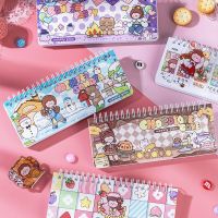 Kawaii School Notepad with Stickers Weekly 2022 Agenda Childrens Notebook Daily Planner Undated Budget Planner Schedule Book Laptop Stands