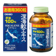 Viên uống dầu gan cá mập Orihiro Squalene 360 viên
