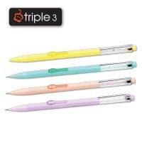 Triple3 ดินสอกดข้าง สีพาสเทล 0.5 MM. (จำนวน 1 ด้าม)