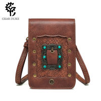 New Bags Womens Punk Womens Shoulder Crossbody Bag Foreign Trade Mini/Mini Square Bag Outdoor Travel