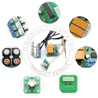 Relay 4 way Audio Input Signal source Selector Switching RCA Audio Switch Input DIY kits and Assembled Board for amplifier