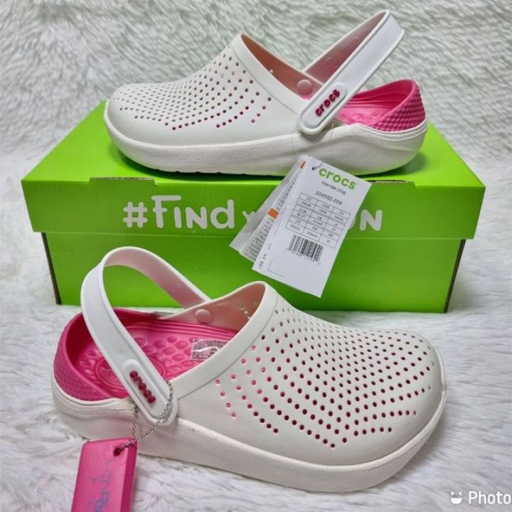 crocs-literide-clog-ราคาถูก-สีขายดีมาใหม่-m4-m7