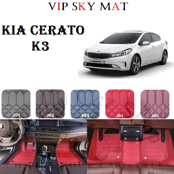 Kia Cerato K3 VIP SKY MAT Car Carpet Floor Mat Lazada