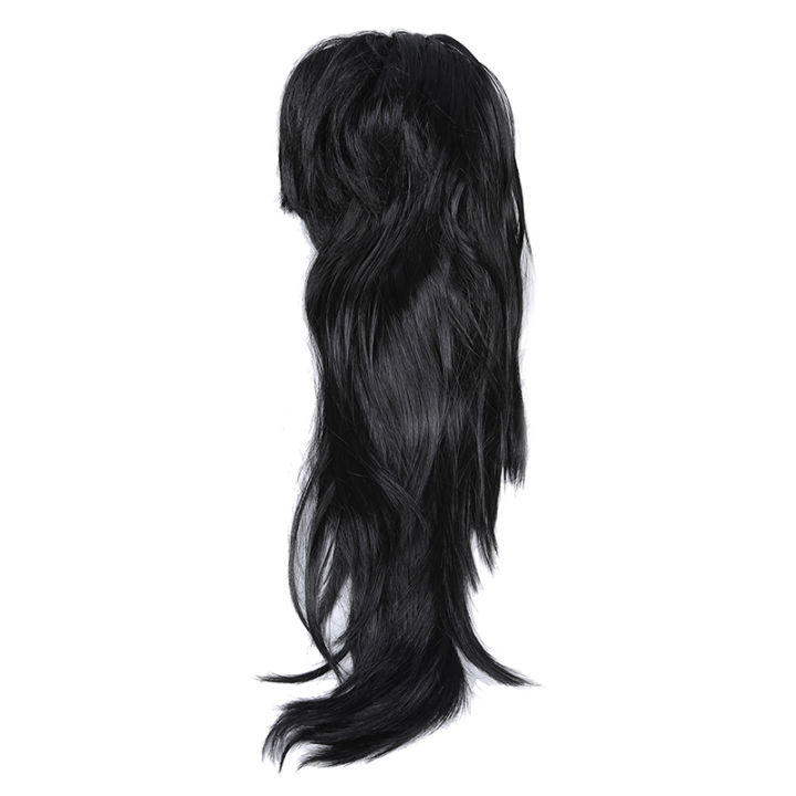 pink-memory-black-stylish-women-long-straight-wigs-dress-cosplay-costume-party-wig