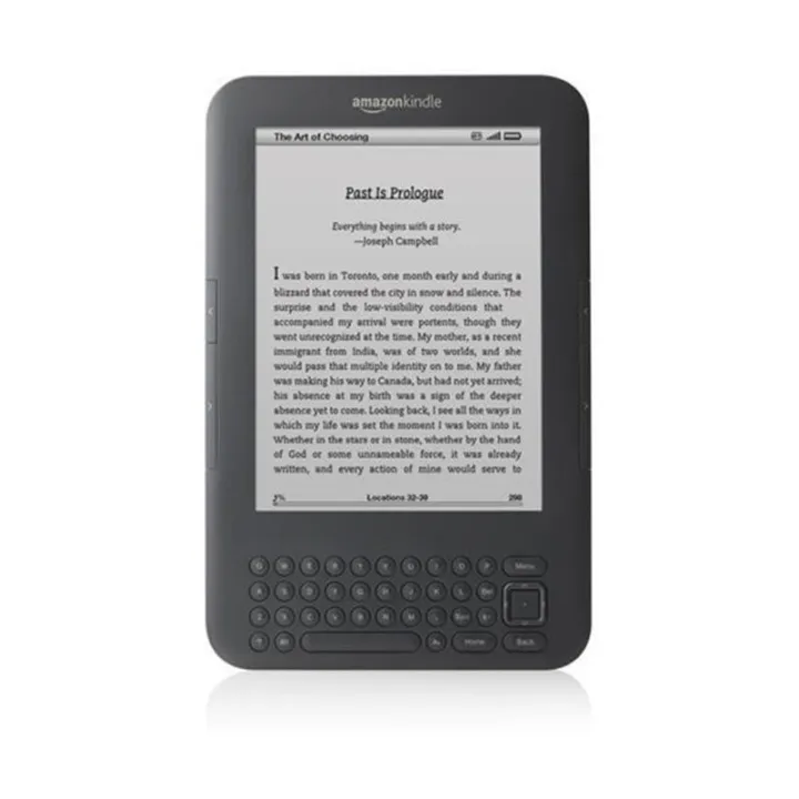 The amazon Kindle ebook reader screen ink eye ebook k3 key electricity