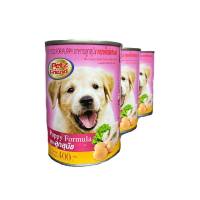 เพ็ทส์เฟรนด์ อาหารลูกสุนัข 400 กรัม X 3 ซอง - Petz Friend Puppy Dog Food 400 g x 3