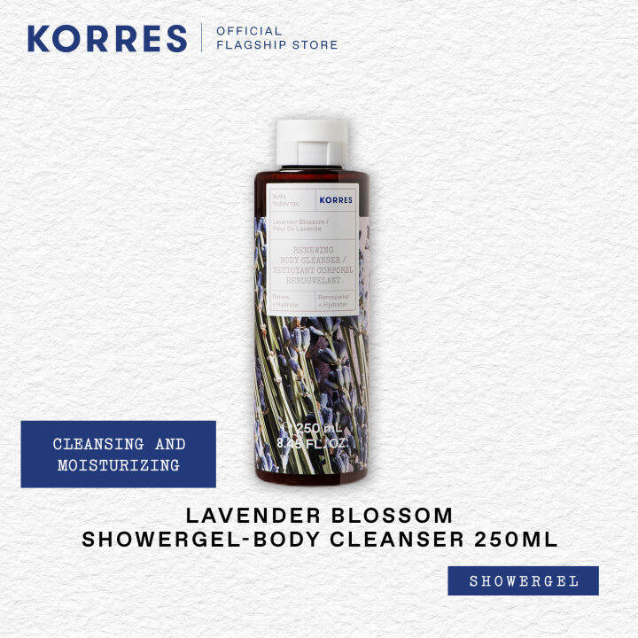 Korres Lavender Blossom ShowergelBody Cleanser 250ml (Calming