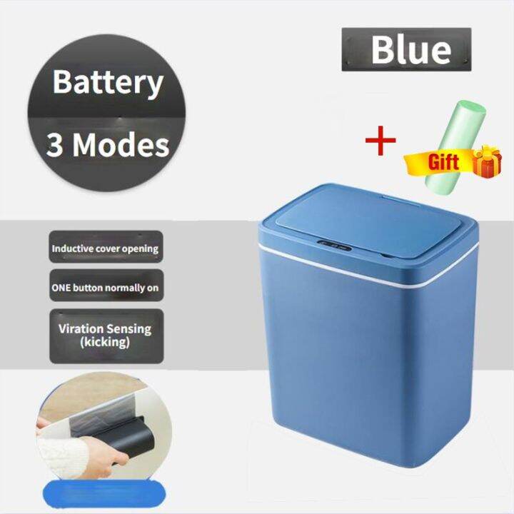 Smart Induction Trash Can Automatic Intelligent Sensor Dustbin Electric