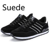 Classic Men Shoes Retro Light Suede Leather Running Shoes Breathable Men Sneakers Damping Jogging Sport Shoes for Women Trainer