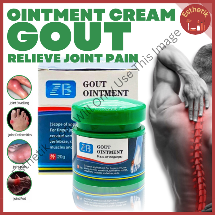 Gout Ointment Treatment Gout For Joint Pain Knee Toe Finger Bone Spur
