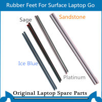 2ชิ้นใหม่สำหรับ Surface แล็ปท็อป Go 1943ยางฟุตด้านล่าง Pad Platinum Sage หินทราย Ice Blue Stiker