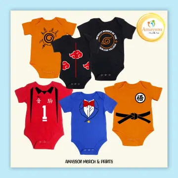 Kurama Baby Clothes - Naruto Themed Anime Infant, Baby, Toddler