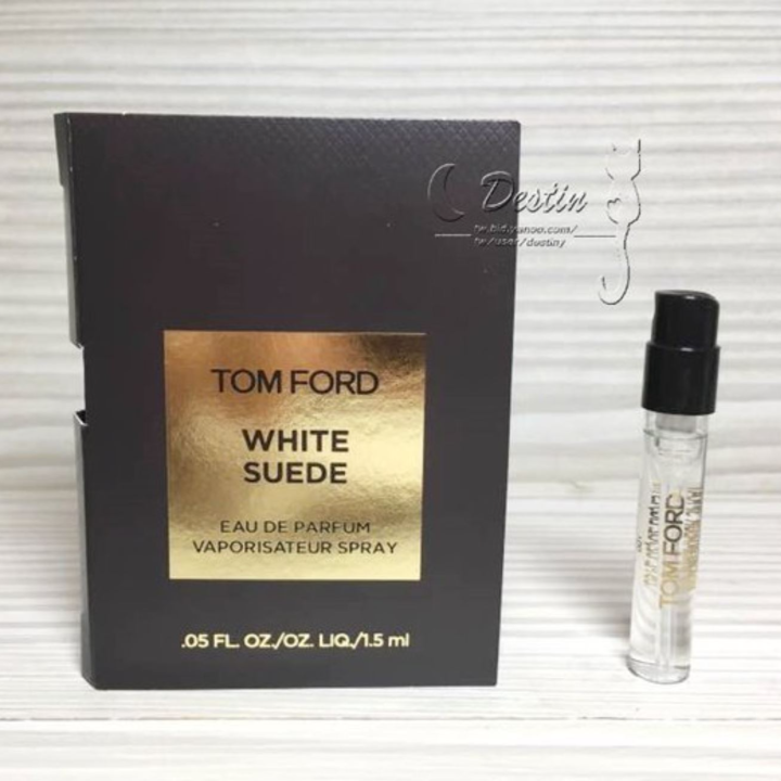 Tom Ford White Suede  2ml Vial Fragrance [ 白麝香 ] 香水小样试用旅行装 Perfume  Samples | Lazada