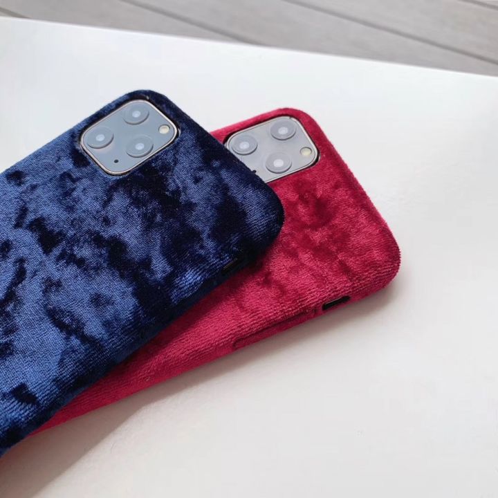 enjoy-electronic-fashion-velvet-plush-fabrics-smooth-case-for-iphone-7-8-plus-solid-color-warm-soft-back-cover-for-iphone-13-12-11-pro-xs-max-xr