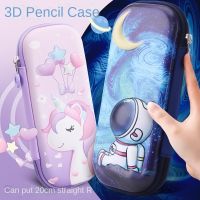 Cartoon 3d Stereoscopic Child Stationery Box Cute Pencil Case Large Capacity Multifunctional Student Pencil Case gift