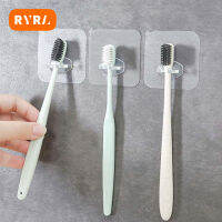 RYRA 11020ชิ้นที่ถอดออกได้ผู้ถือแปรงสีฟันใสเดินทางยืนเครื่องโกนหนวดห้องน้ำออแกไนเซอร์ห้องน้ำแปรงสีฟันชั้นเก็บ