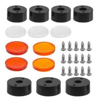 7Pcs Taillight Light Cover for 1:10 RC Crawler RC Car D90 Body Shell