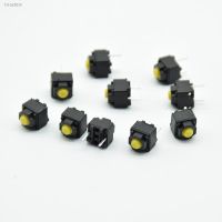 ✻❣  10pcs Mute button 6x6x7.3mm Silent switch wireless mouse wired mouse button micro switch yellow Push button switch
