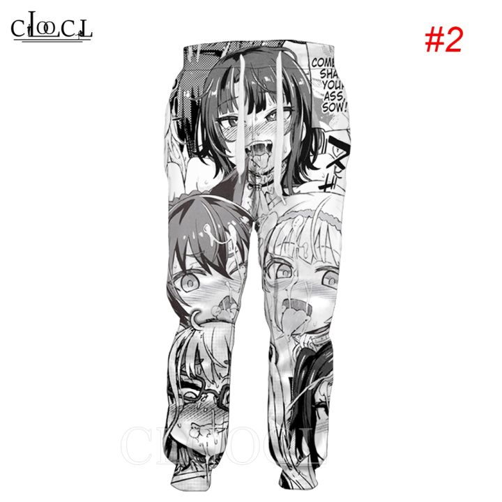 Ahegao Hentai Expression Anime Girl Sweatpants D Print Men Women Jogger Pants Lazada Co Th