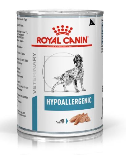หมดกังวน-จัดส่งฟรี-12-กระป๋อง-royal-canin-hypoallergenic-อาหารสุนัขโรคผิวหนัง-อาหารเปียกสุนัข-สินค้าพร้อมจัดส่ง