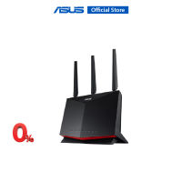 ASUS RT-AX86S AX5700 Dual Band WiFi 6 Gaming Router, PS5 compatible, Mobile Game Mode, Lifetime Free Internet Security, Mesh WiFi support, 2.5G Port*, Gaming Port, Adaptive QoS, Port Forwarding