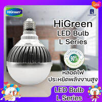 HiGreen L Series หลอดไฟประหยัดพลังงานสูง หลอดไฟขนาดเล็ก สว่างมาก ใช้ได้ทุกสถานที่ หลอดไฟ LED ขั้วไฟ E27 Bulb Light