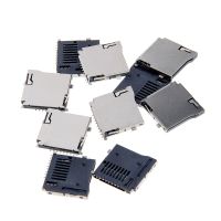 10PCS Push-Push Type TF Micro SD Card Socket Adapter Automatic PCB Connector Y98E