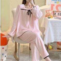 ¤◑ Pajamas Set Sexy Sleepwear For Women Pink Thick Warm Pyjama Women 39;s Flannel Winter 2023 Fashion Homewear Clothes Big SizeTH