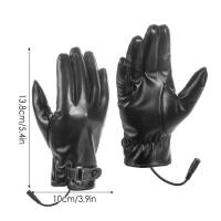 USB Heated Gloves Winter Warm Gloves Heated Gloves Waterproof Touchscreen Heating Gloves for Motorcycle Fishing Hiking Cycling Skiing usual