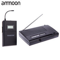 [ammoon]Takstar ระบบควบคุม UHF ไร้สาย WPM-200 Headphone Stereo อินเอียร์ระยะทางการส่ง50ม. ตัวรับเครื่องส่งสัญญาณชุดหูฟัง LCD 6เลือกช่องได้