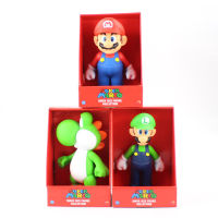 23ซม. Super Mario อะนิเมะรูป Kawaii Mario Bros Action Figure Pvc รูปปั้นตุ๊กตาสะสมเครื่องประดับของเล่นของขวัญเด็ก