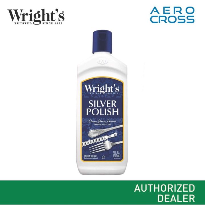 COD】 AC 028 Wright's Anti-Tarnish Silver Polish 7 fl. oz. bottle