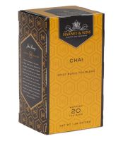 Harney&amp;Sons Chai Tea ชาดำจากอินเดีย หอมกลิ่นเครื่องเทศ รสชาติหอมละมุน อร่อย อบอุ่น ทำให้สดใส (1 กล่อง 20 ซอง)