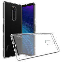 สำหรับSony Xperia 1 J8110 J8170 J9110 J9150ผอมบางนุ่มTPU Anti-สีเหลืองคริสตัลClear Shock-Absorptionกรณีปกคลุมโทรศัพท์