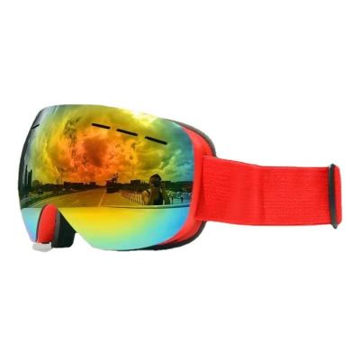Men Women Professional Ski Goggles Double Layers Lens Anti-fog UV400 Big Ski Glasses Skiing Snowboard Snow Goggles