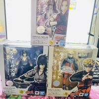 Shfiguarts Bandai ดั้งเดิมแอคชันฟิกเกอร์นารูโตะนารูโตะ: Shippuden Sasuke Sakura ยูชิฮามาดาราของเล่น Kado Ulang Tahun โมเดลแกะสลัก