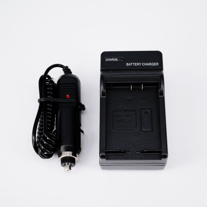 แท่นชาร์จแบตเตอรี่กล้อง-charger-nikon-en-el21-for-รุ่น-nikon-en-el21nikon-mh-28-แท่นชาร์จแบตเตอรี่กล้อง-ที่ชาร์จทั้งในบ้านและสายชาร์จในรถยนต์-1199
