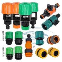 1PCS 16MM 1/2 3/4 Garden Hose Shut Off Valve Fitting Plastic Tubing Tap Adapter Quick Joint for Watering Irrigation Car Wash Watering Systems Gard