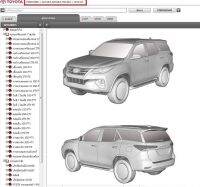 คู่มือซ่อมและวงจรไฟฟ้า Toyota New Fortuner ปี 2015 เมนูภาษาไทย ( เป็นไฟล์ข้อมูล ใส่ Flash Drive )