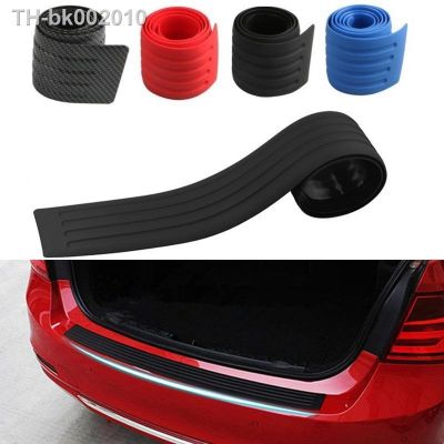 卐◐ Universal 104x9cm Car Trunk Door Sill Plate Protector Rear Bumper Guard Rubber Mouldings Anti-collision Scratch Rubber Strip