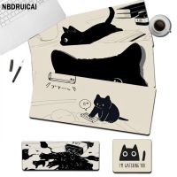 ● Kawaii Anime Cat Cute Gamer Speed Mice Retail Small Rubber Mousepad Size For Kawaii Desk Teen Girls For Bedroom