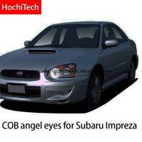 สำหรับ Subaru Impreza 2002 2004 2005 Cob แสงสีขาวนำแสงวงแหวนดวงตานางฟ้าโดยปราศจากความผิดพลาด