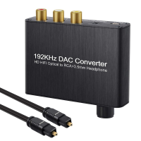 192KHz DAC Converter Digital to Analog Converter with Headphone Amplifier Built-in Bluetooth Receiver Music Player Easy Install