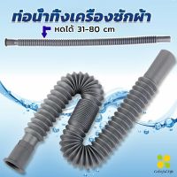 CLM สายน้ำทิ้งเครื่องซักผ้า ท่อน้ำทิ้งเครื่องซักผ้า พับเก็บได้ Telescopic downpipe