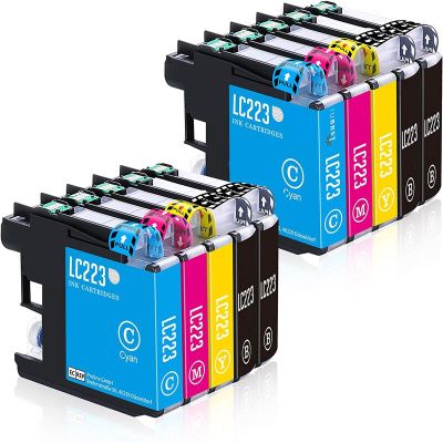befon LC223 Ink Cartridges Compatible for Brother DCP-J4120DW DCP-J562DW MFC-J5320DW J880DW J5620DW J5625DW J680DW J4625DW Ink Cartridges