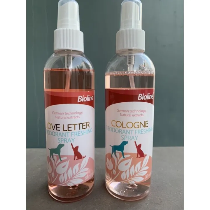 BIOLINE Deodorant Perfume Spray for Cats and Dogs 200mlAA1 Lazada PH