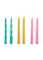 Candle Long mix | Set of 6