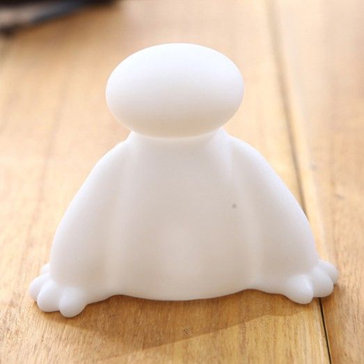 baymax-ขาตั้งโทรศัพท์มือถือขนาดใหญ่สีขาว