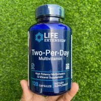 [Exp2024] รวมวิตามิน&amp;แร่ธาตุ Life Extension Two-Per-Day Capsules (120 Capsules) Super-Potent Multivitamins