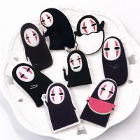 【CC】 1PCS Anime No Face Man Badge Kawaii Badges Brooch Pins The Kids